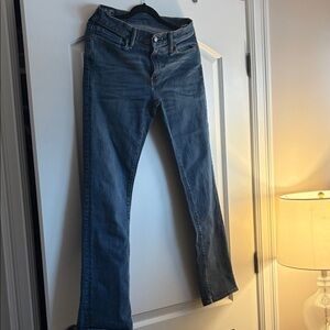 Abercrombie & Fitch Straight Leg Blue Jeans